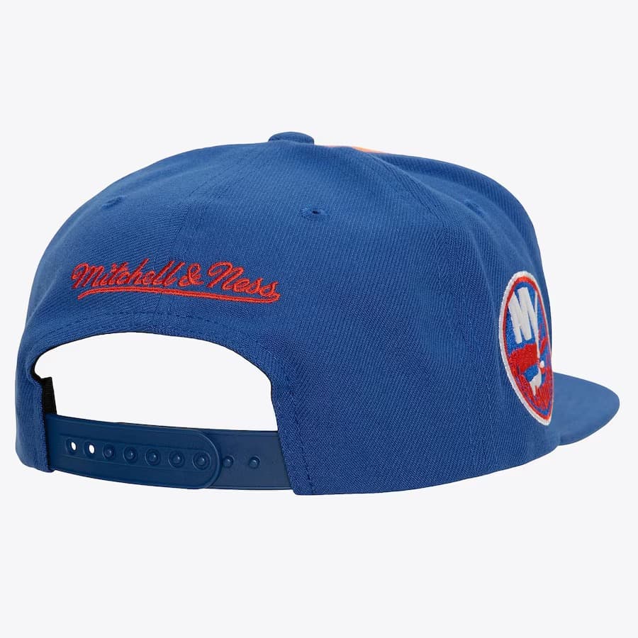 Бейсболка Mitchell & Ness Royal New York Islanders Retro Sport Vintage Snapback Hat