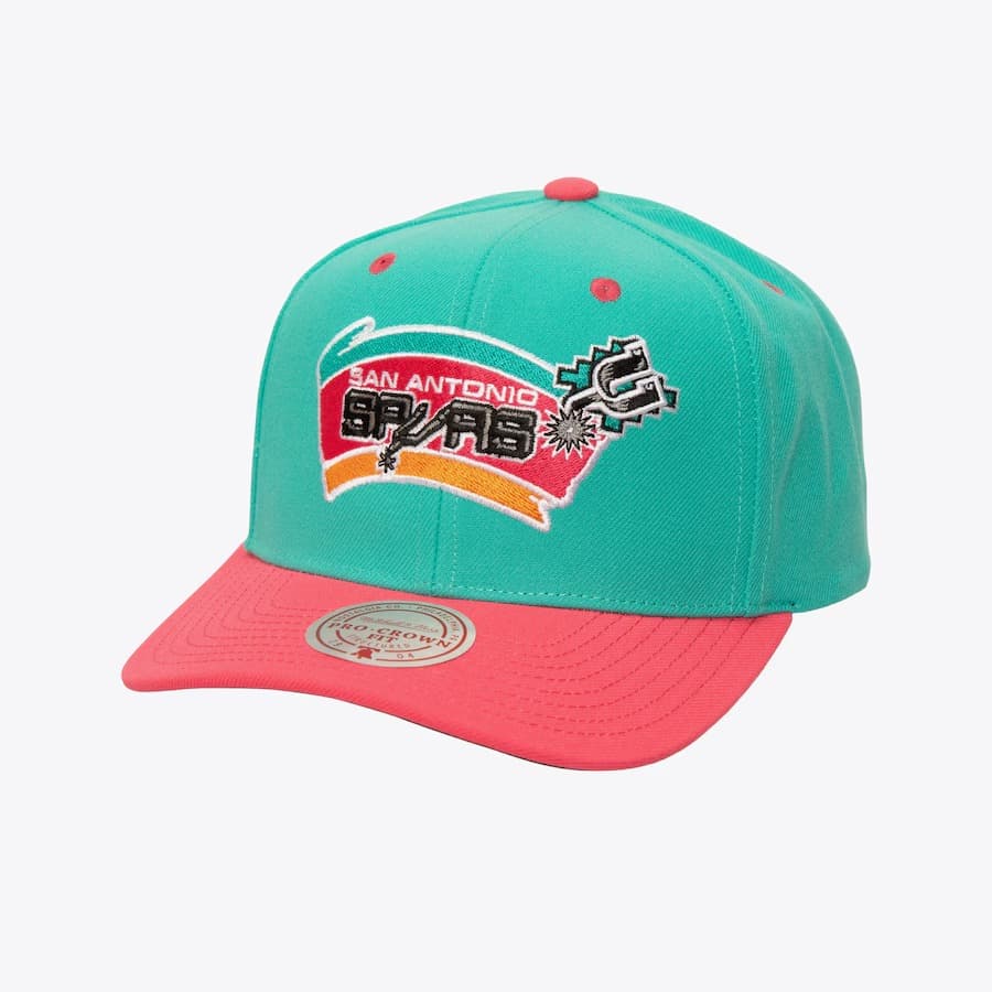 bejsbolka-mitchell-ness-teal-san-antonio-spurs-hardwood-classics-all-in-2-0-pro-crown-snapback-hat