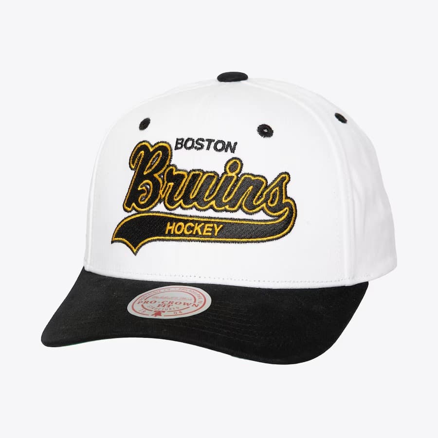 bejsbolka-mitchell-ness-white-boston-bruins-tail-sweep-pro-vintage-snapback-hat