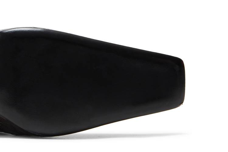 Acne Studios Wmns Heeled Ankle Boot 'Smooth Black'