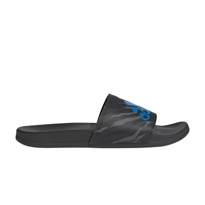 adidas Adilette Comfort Slide 'Carbon Blue Rush Camo'