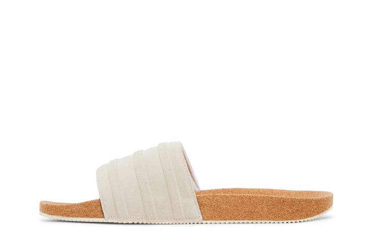 Кроссовки adidas Adilette Premium Slides 'Cork Pack - Wonder White'