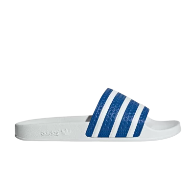 adidas Adilette Slides 'Blue White'