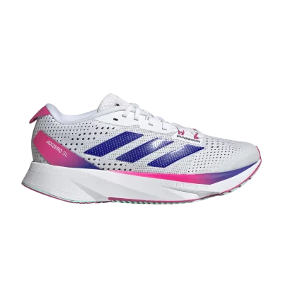 adidas Adizero SL J 'White Lucid Blue Fuchsia'