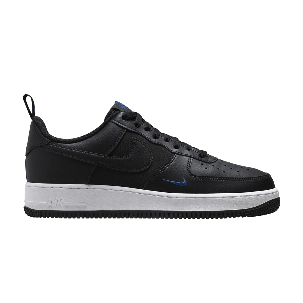 Кроссовки Nike Air Force 1 '07 'Black Court Blue'