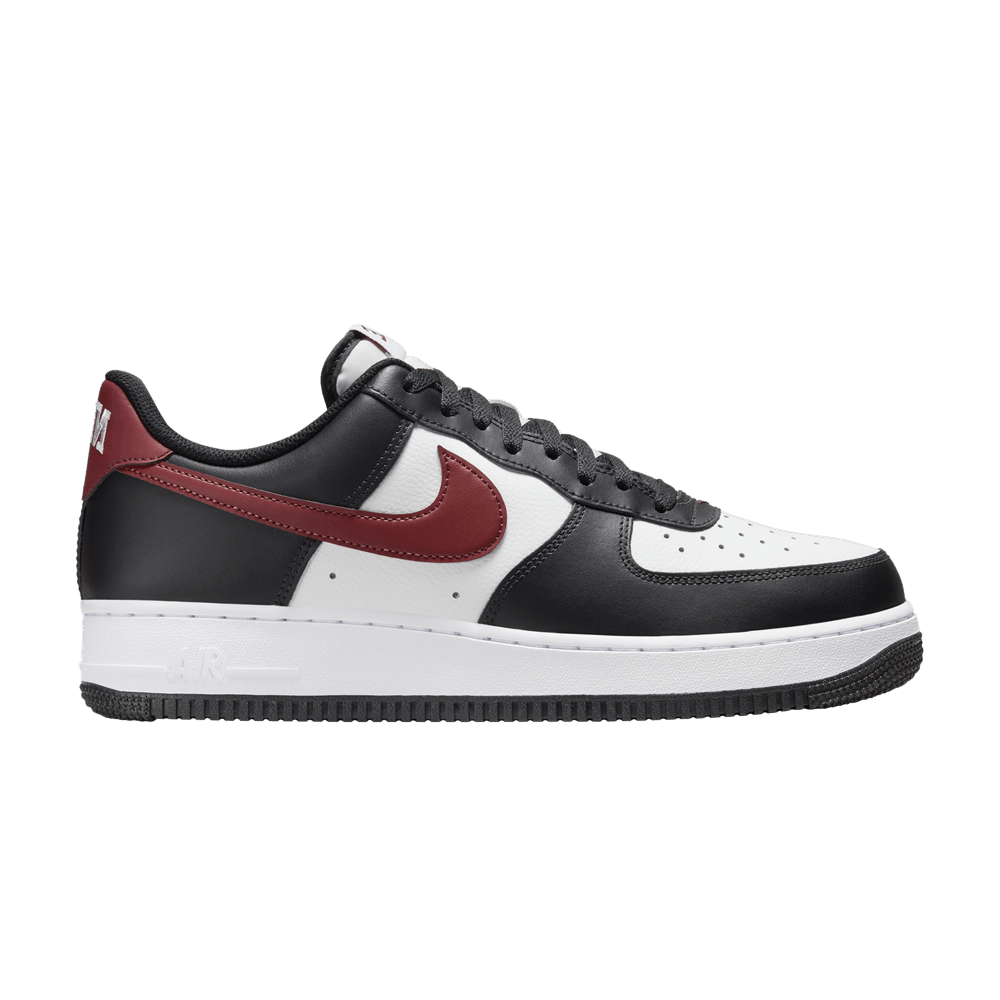 Кроссовки Nike Air Force 1 '07 'Black Dark Team Red'
