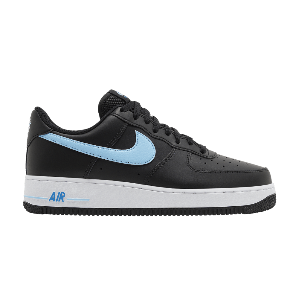 Кроссовки Nike Air Force 1 '07 'Black University Blue'