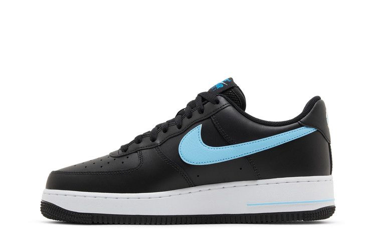 Кроссовки Nike Air Force 1 '07 'Black University Blue'
