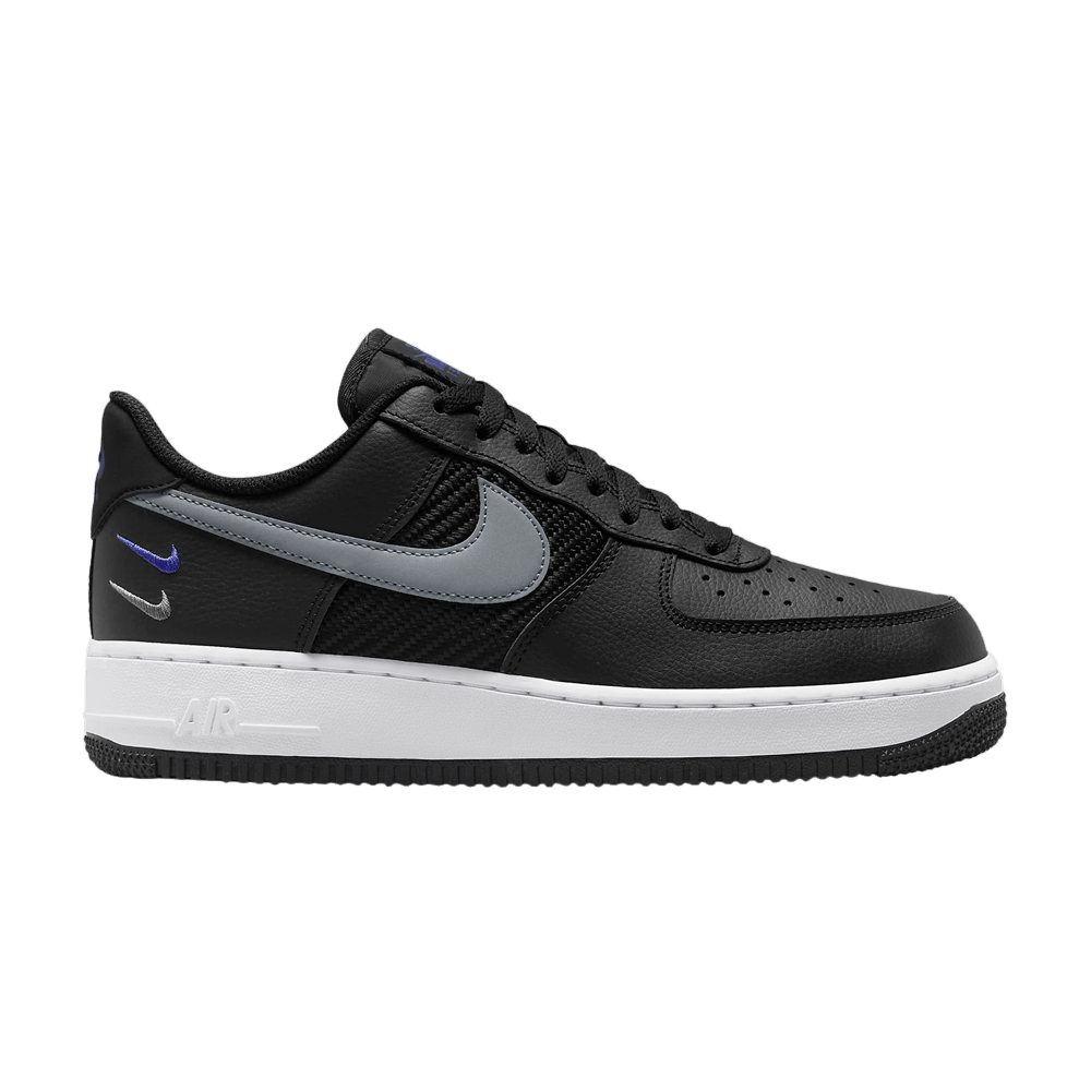 Кроссовки Nike Air Force 1 '07 'Double Swoosh - Black Racer Blue'