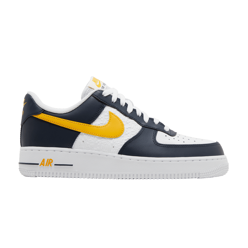 Кроссовки Nike Air Force 1 '07 'Embossed Hoops - Dark Obsidian'