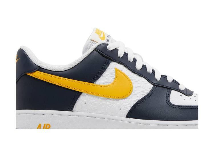 Кроссовки Nike Air Force 1 '07 'Embossed Hoops - Dark Obsidian'