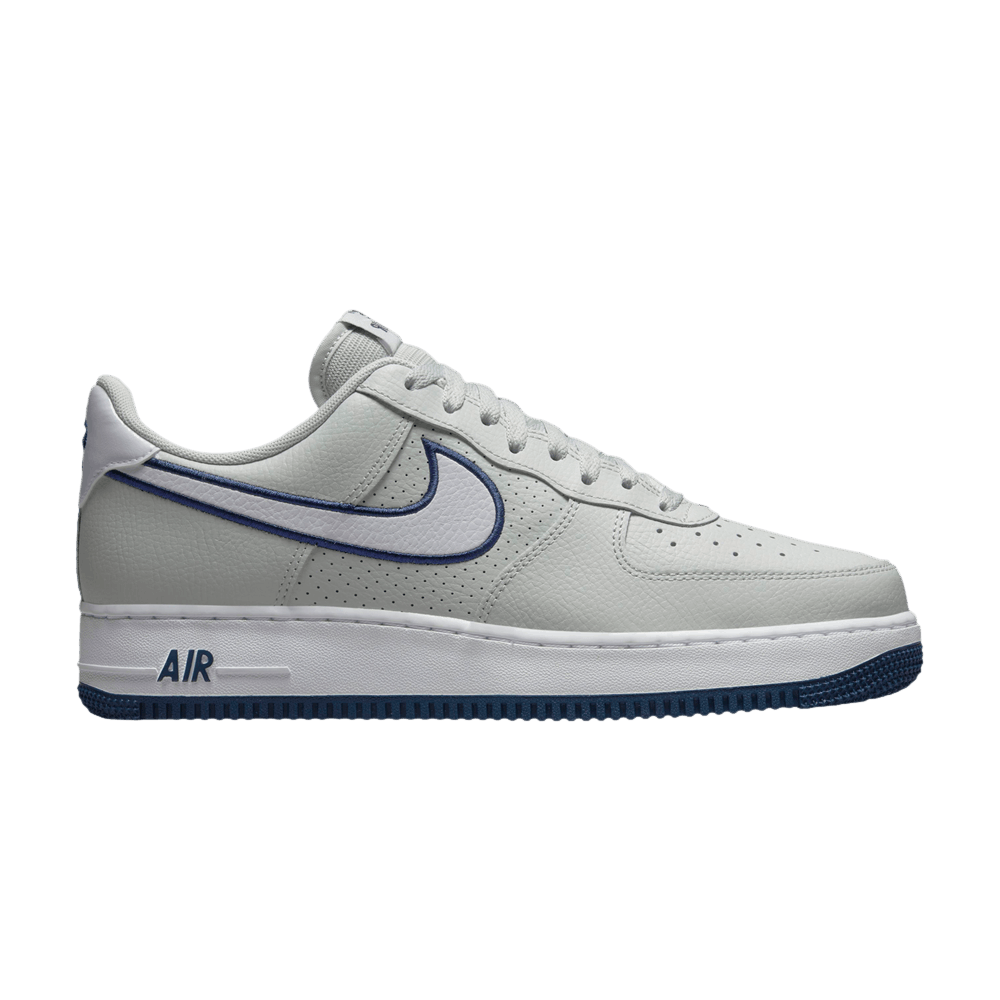 Кроссовки Nike Air Force 1 '07 'Embroidered Swoosh - Photon Dust Navy'