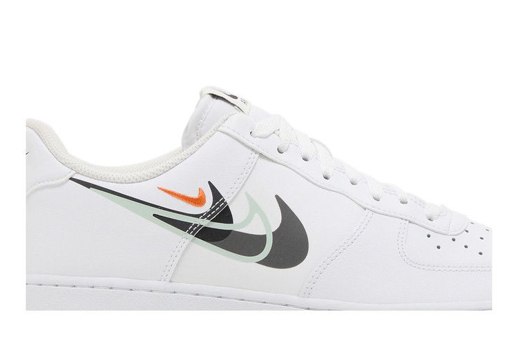 Кроссовки Nike Air Force 1 '07 'Multi Swoosh - White Black'