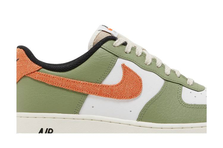 Кроссовки Nike Air Force 1 '07 'Oil Green Orange'