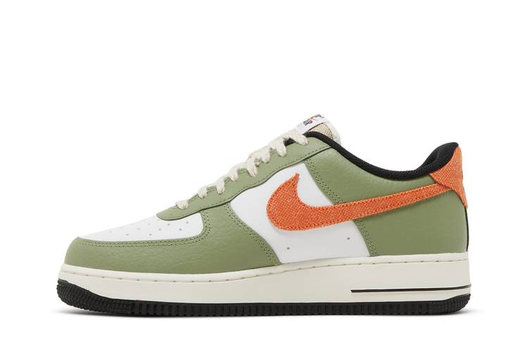 Кроссовки Nike Air Force 1 '07 'Oil Green Orange'