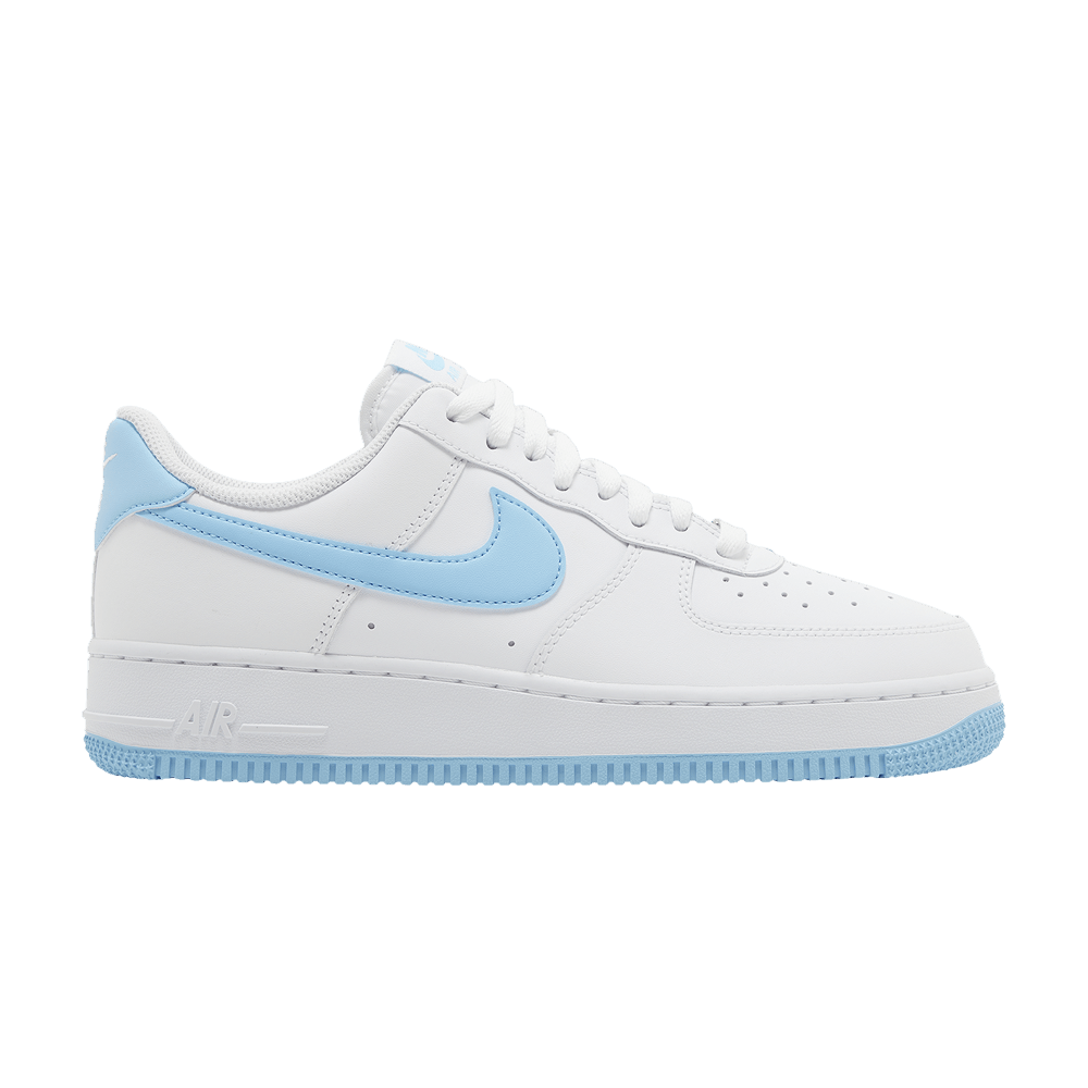 Кроссовки Nike Air Force 1 '07 'White Aquarius Blue'