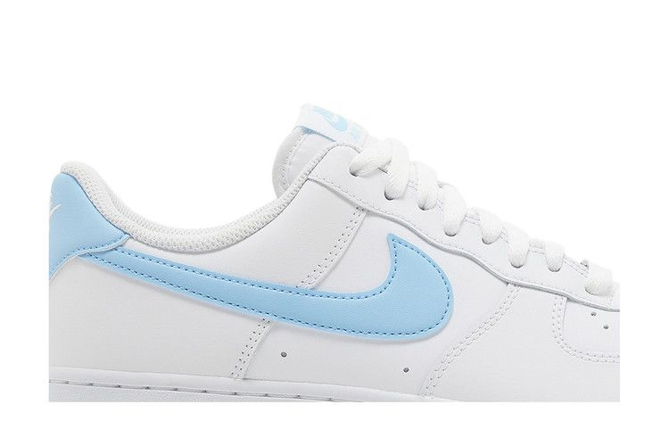 Кроссовки Nike Air Force 1 '07 'White Aquarius Blue'