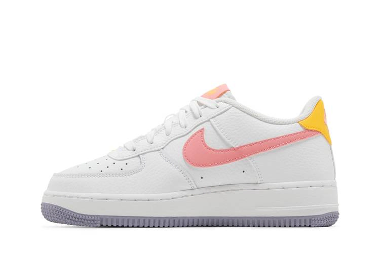 Кроссовки Nike Air Force 1 GS 'White Coral Chalk'