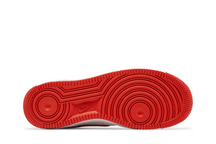 Кроссовки Nike Air Force 1 GS 'White Picante Red'