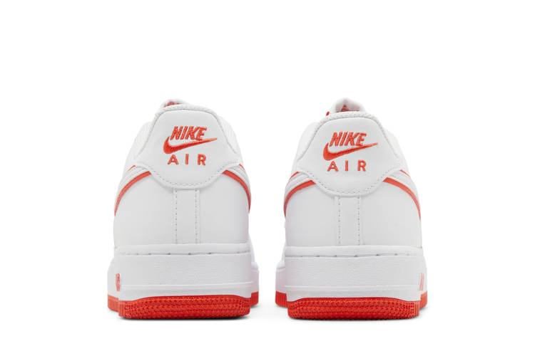 Кроссовки Nike Air Force 1 GS 'White Picante Red'