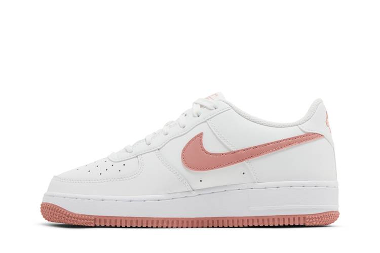 Кроссовки Nike Air Force 1 GS 'White Red Stardust'
