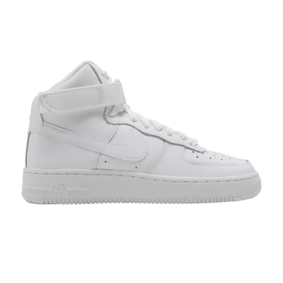 Nike Air Force 1 High LE GS 'Triple White'