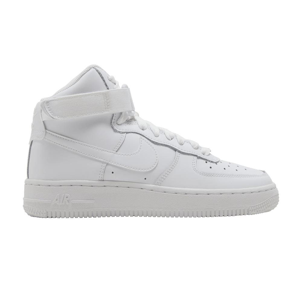 Кроссовки Nike Air Force 1 High LE GS 'Triple White'
