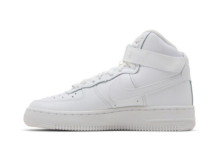 Кроссовки Nike Air Force 1 High LE GS 'Triple White'
