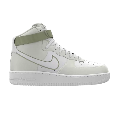 Nike Air Force 1 High 'Stacked/Embroidered Swoosh' By You