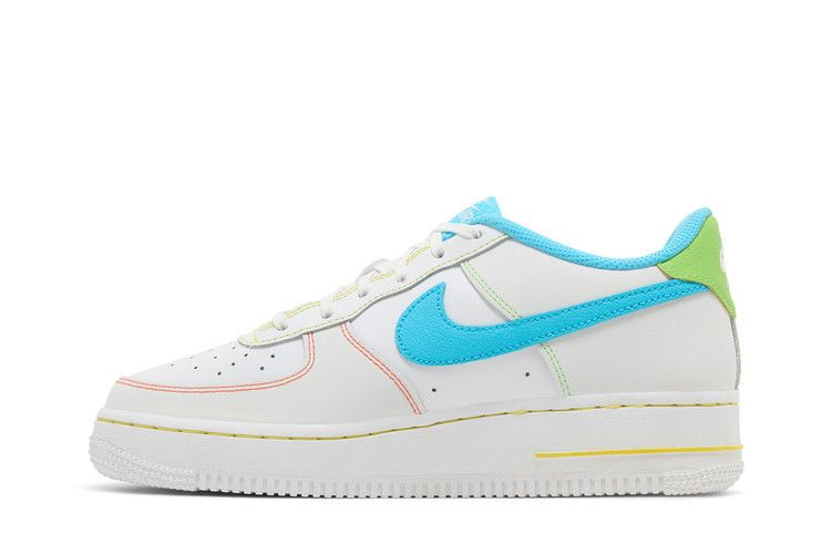 Кроссовки Nike Air Force 1 Low GS 'Rainbow Stitch'