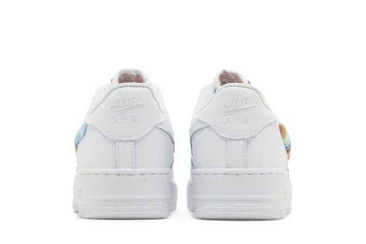 Кроссовки Nike Air Force 1 Low GS 'Rainbow Lace Swoosh'