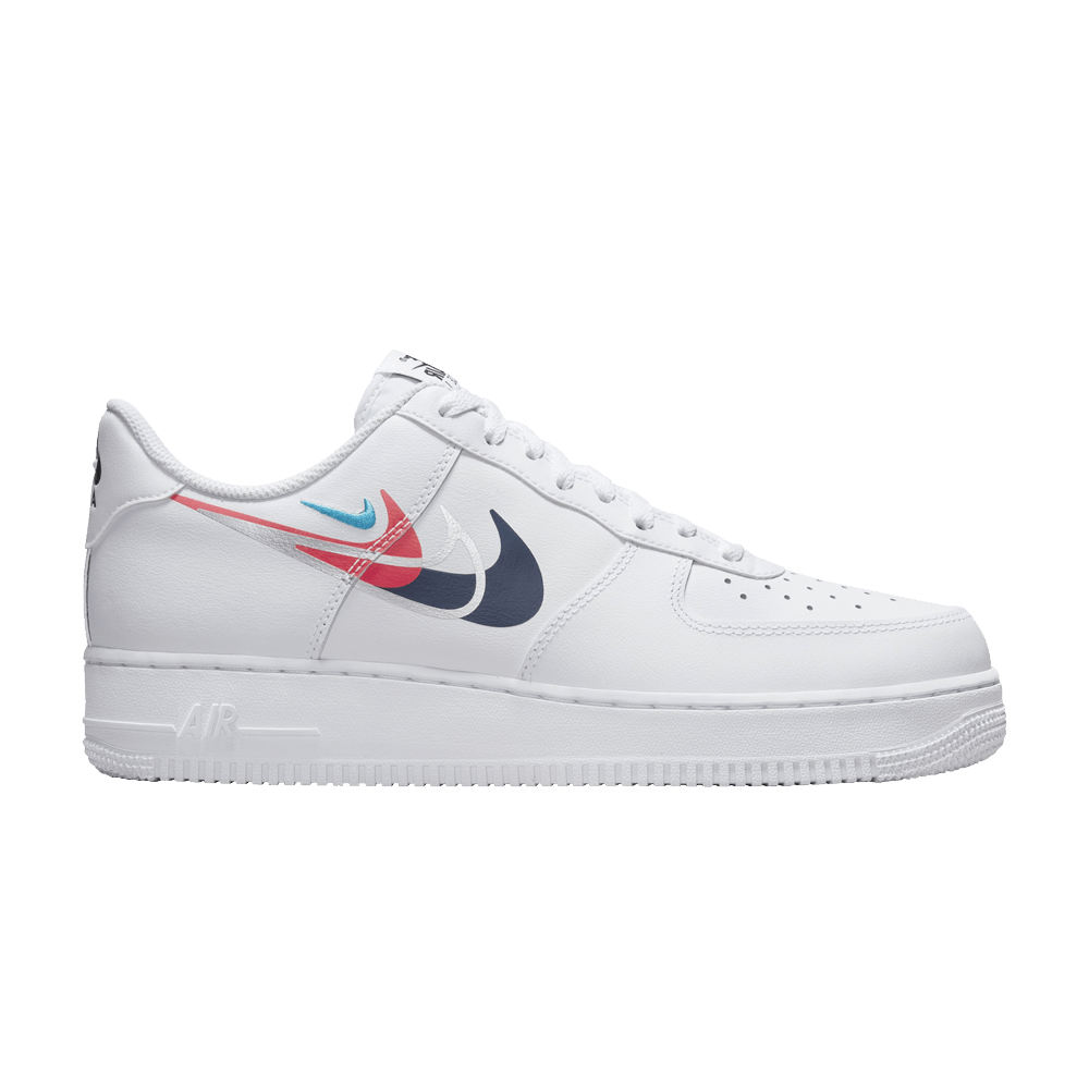 Кроссовки Nike Air Force 1 Low 'Quadruple Swoosh'