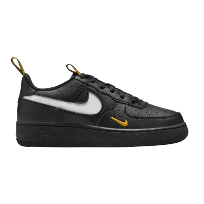 Nike Air Force 1 LV8 GS 'Black University Gold'