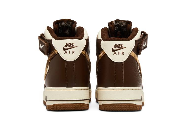 Кроссовки Nike Air Force 1 Mid 'Brown Plaid'