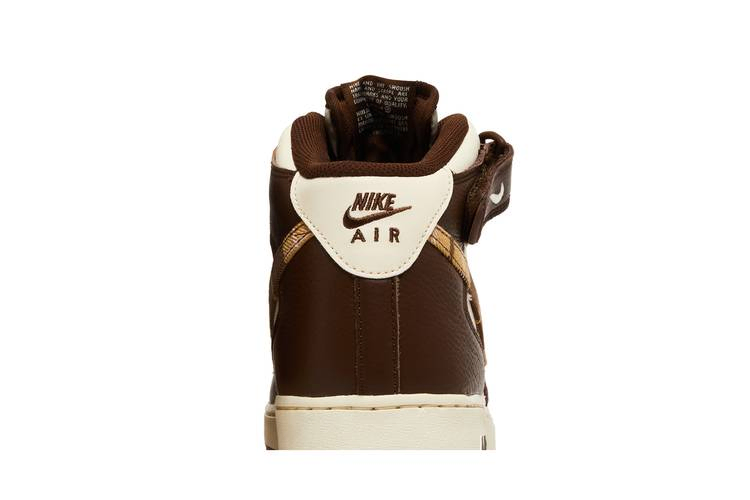Кроссовки Nike Air Force 1 Mid 'Brown Plaid'