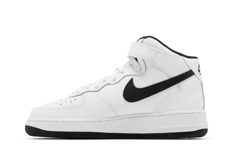 Кроссовки Nike Air Force 1 Mid LE GS 'White Black'
