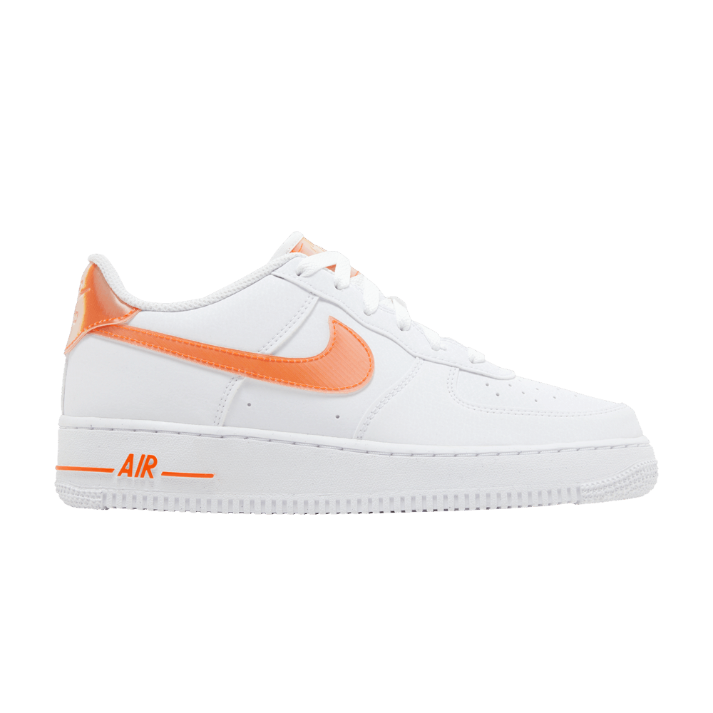 Кроссовки Nike Air Force 1 Next Nature GS 'Safety Orange Lenticular'