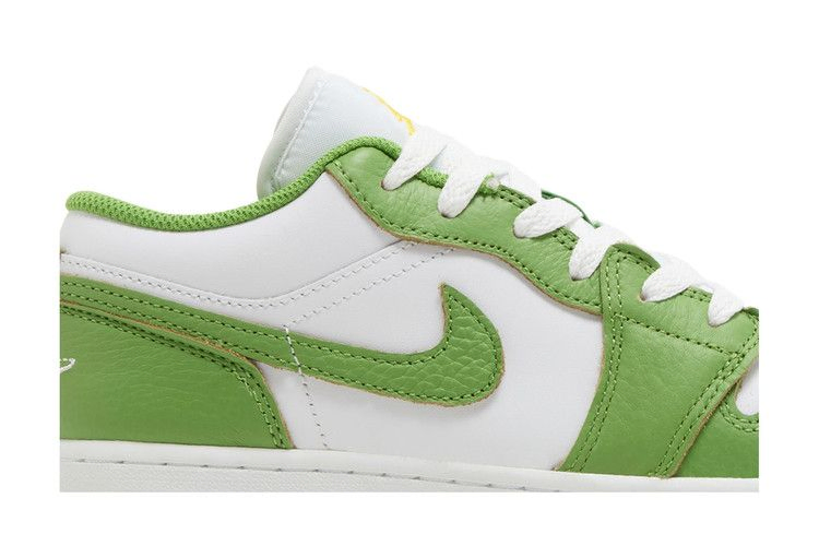 Кроссовки Air Jordan 1 Low GS 'Chlorophyll'