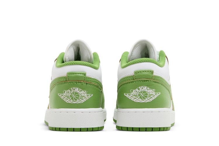 Кроссовки Air Jordan 1 Low GS 'Chlorophyll'