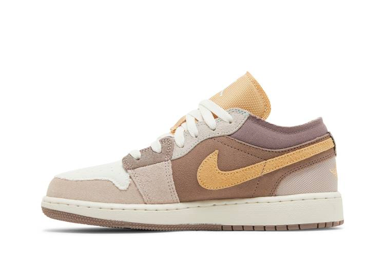 Кроссовки Air Jordan 1 Low SE Craft GS 'Inside Out - Taupe Haze'