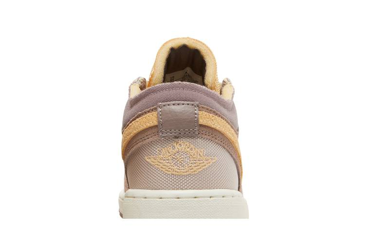 Кроссовки Air Jordan 1 Low SE Craft GS 'Inside Out - Taupe Haze'