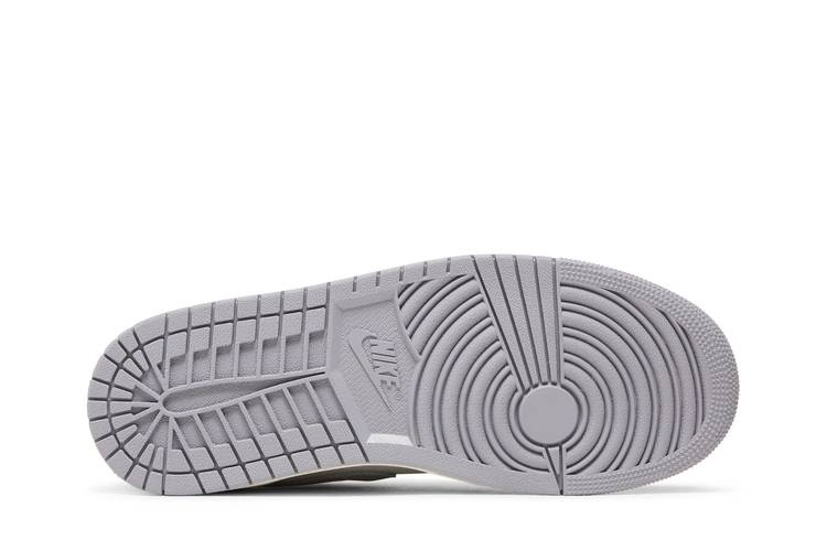 Кроссовки Air Jordan 1 Low SE Craft 'Inside Out - Cement Grey'