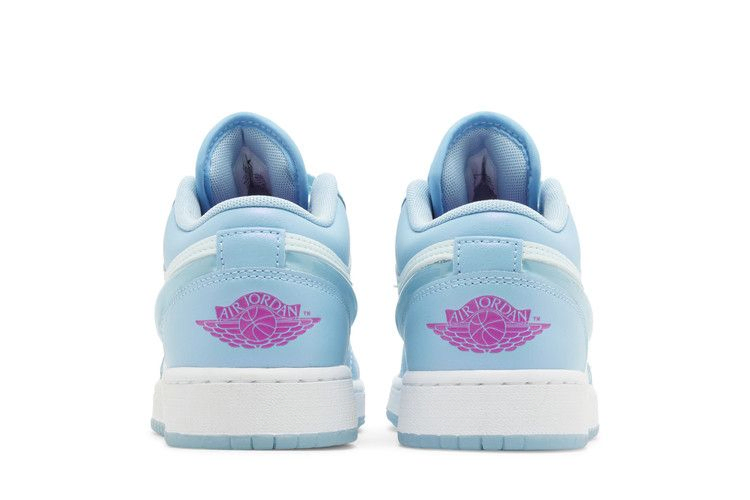 Кроссовки Air Jordan 1 Low SE GS 'Aquarius Blue'