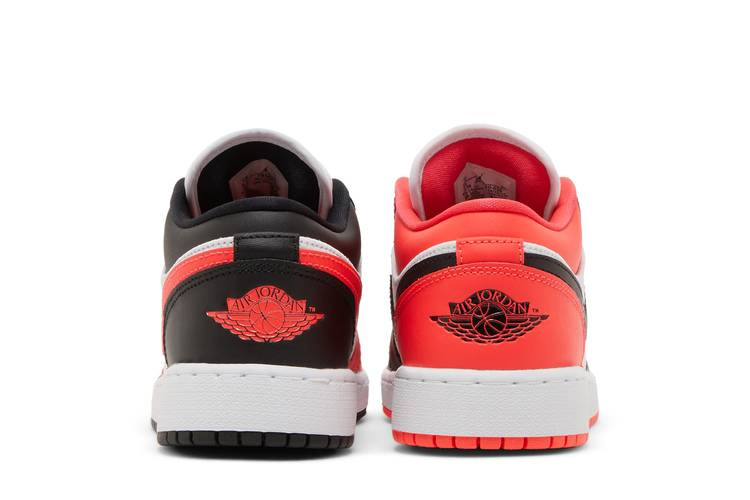 Кроссовки Air Jordan 1 Low SE GS 'Mismatched Infrared'