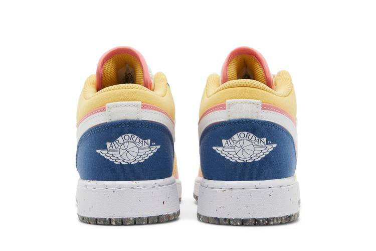 Кроссовки Air Jordan 1 Low SE GS 'Multi-Color Canvas'