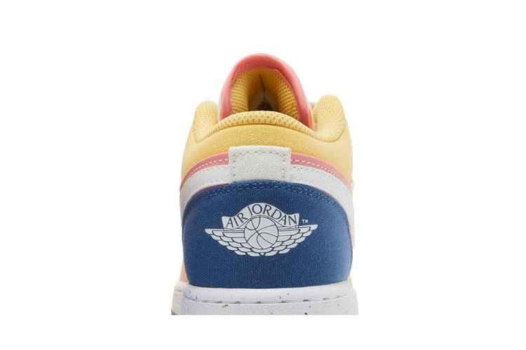 Кроссовки Air Jordan 1 Low SE GS 'Multi-Color Canvas'