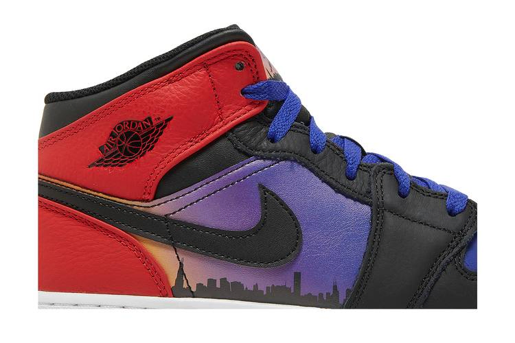 Кроссовки Air Jordan 1 Mid SS GS 'Skyline'