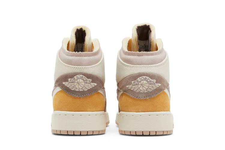 Кроссовки Air Jordan 1 Mid SE Craft GS 'Inside Out - Taupe Haze'