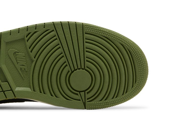 Кроссовки Air Jordan 1 Mid SE Craft 'Anthracite Light Olive'