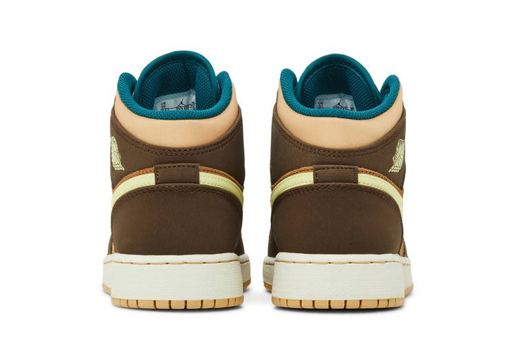 Кроссовки Air Jordan 1 Mid SE GS 'Cacao Wow'